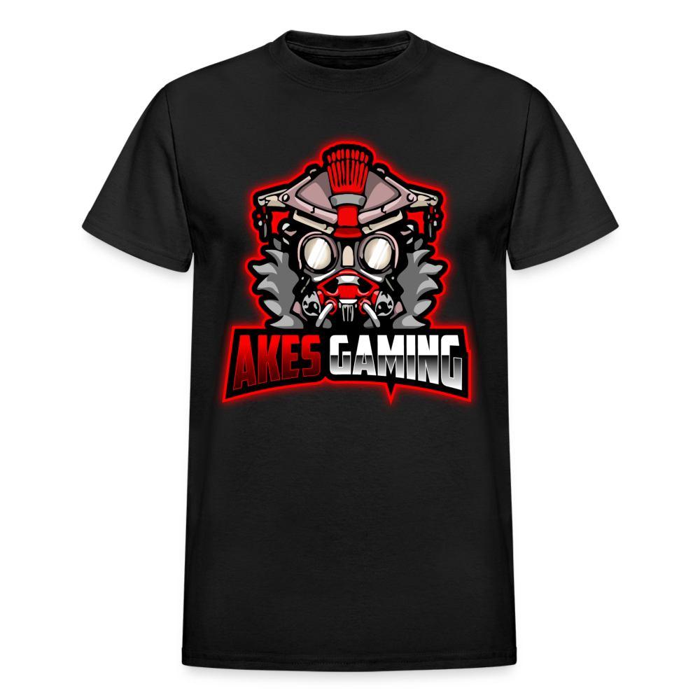 Adult Akes Gaming Logo T-Shirt - black