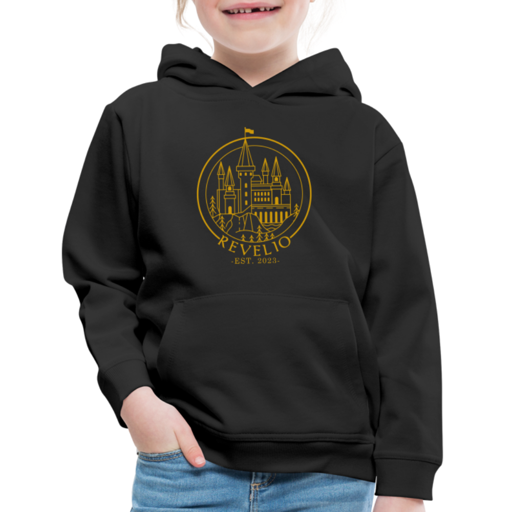 Youth GU Revelio Hoodie - Hufflepuff - black