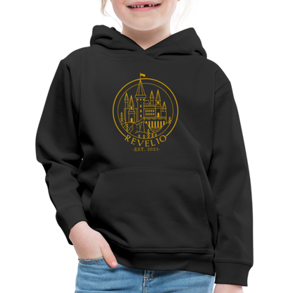 Youth GU Revelio Hoodie - Hufflepuff - black