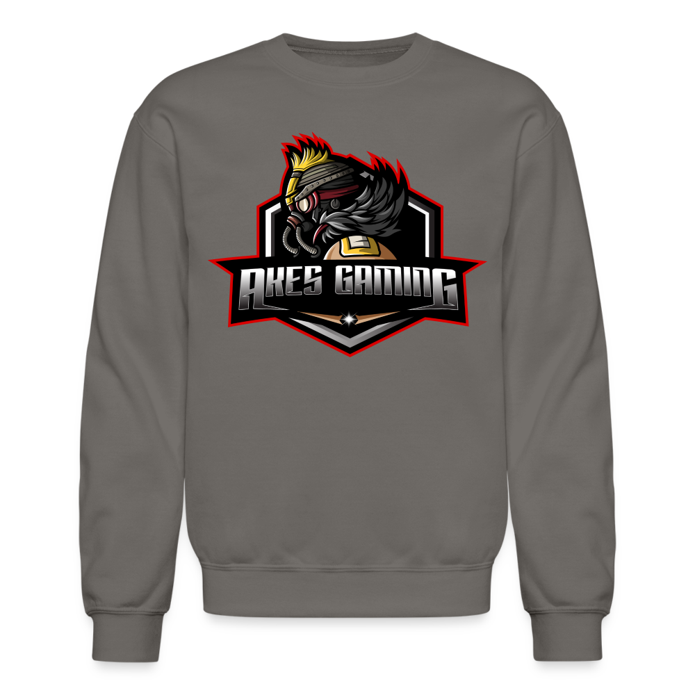 Adult Akes Gaming New Logo Sweatshirt - asphalt gray