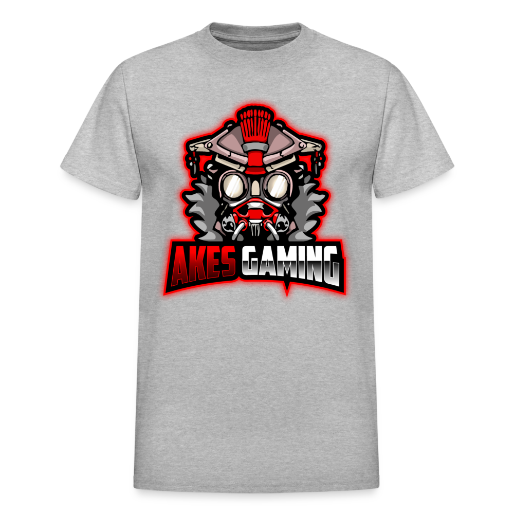 Adult Akes Gaming Logo T-Shirt - heather gray