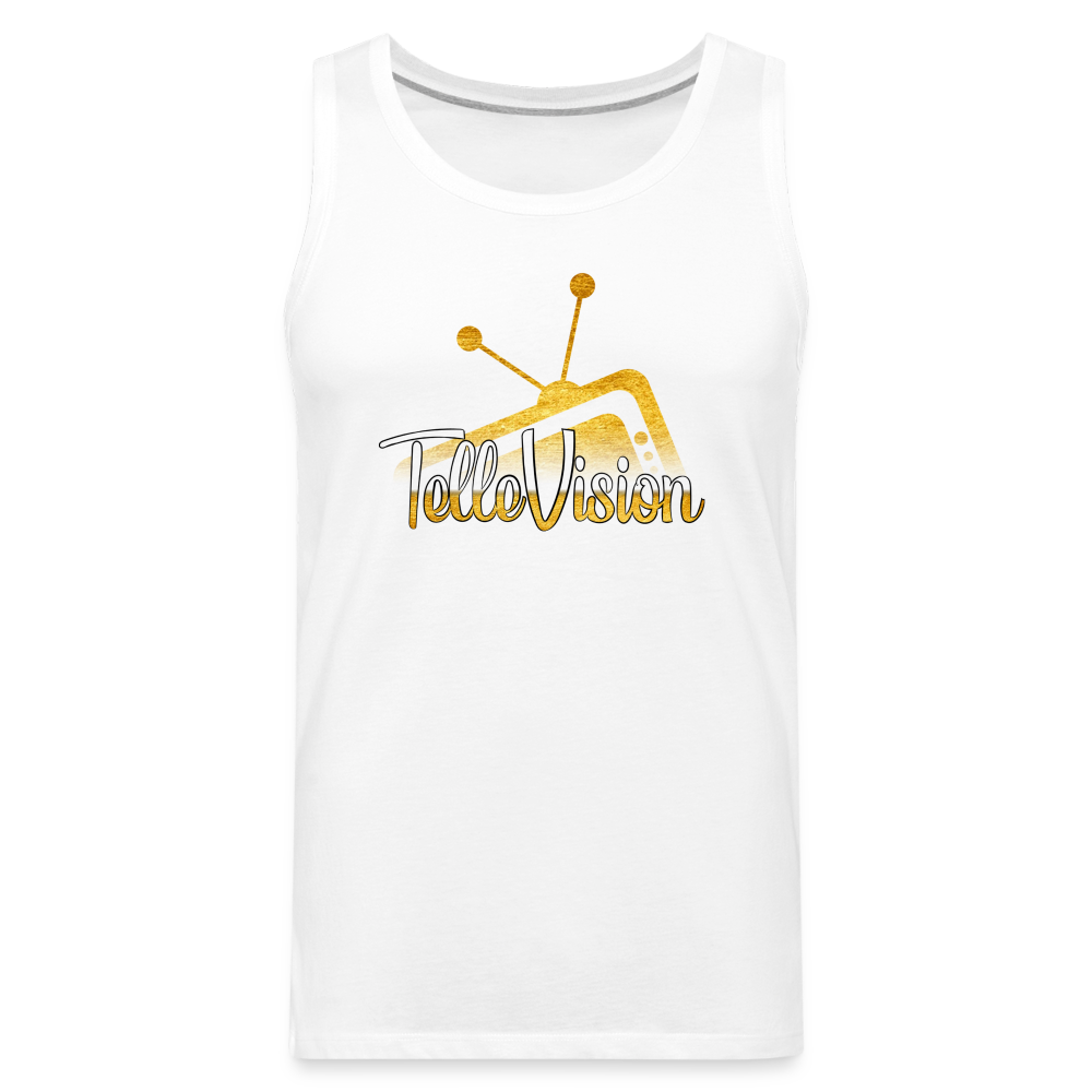 TelleVision Men’s Tank - white