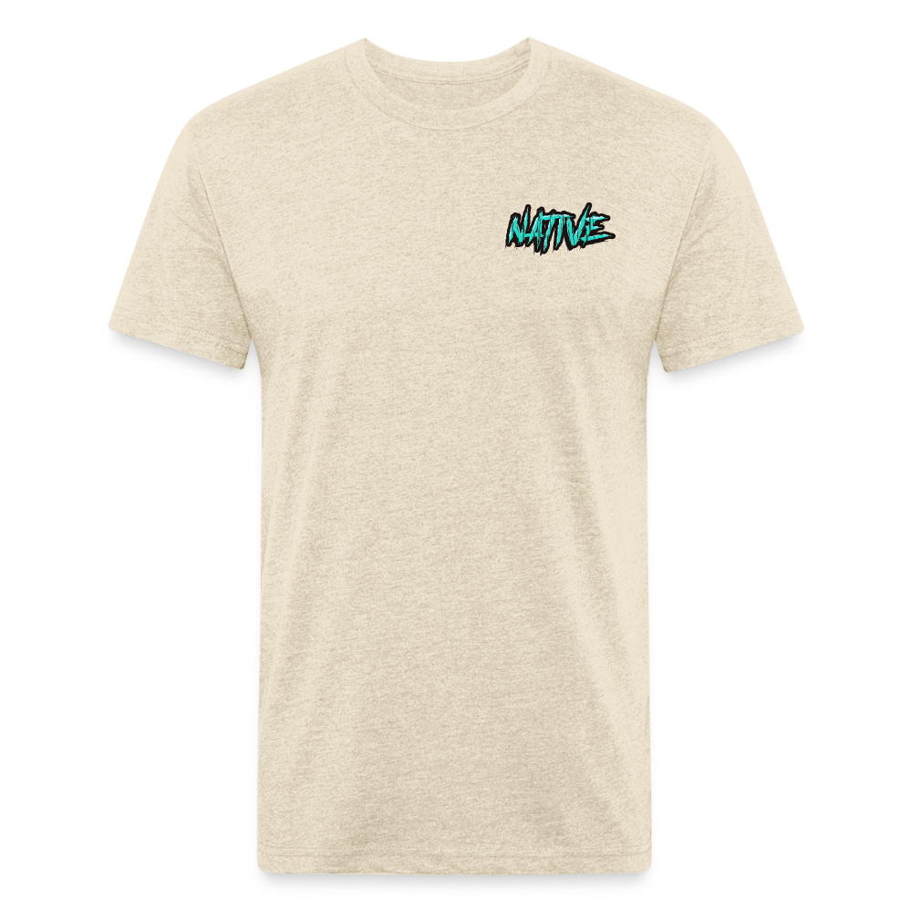 Native Fitted T-Shirt - heather cream