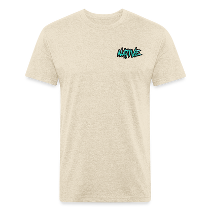 Native Fitted T-Shirt - heather cream