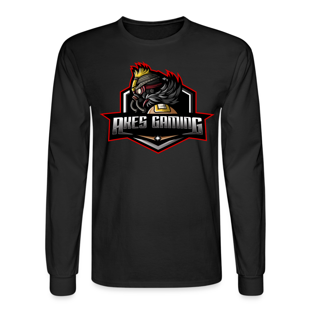 Adult Akes Gaming Long Sleeve T-Shirt - black