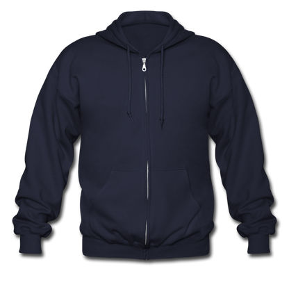 OG Akes Adult Zip Hoodie - navy