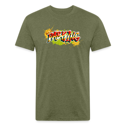 Dab King Unisex Fitted T-Shirt - heather military green