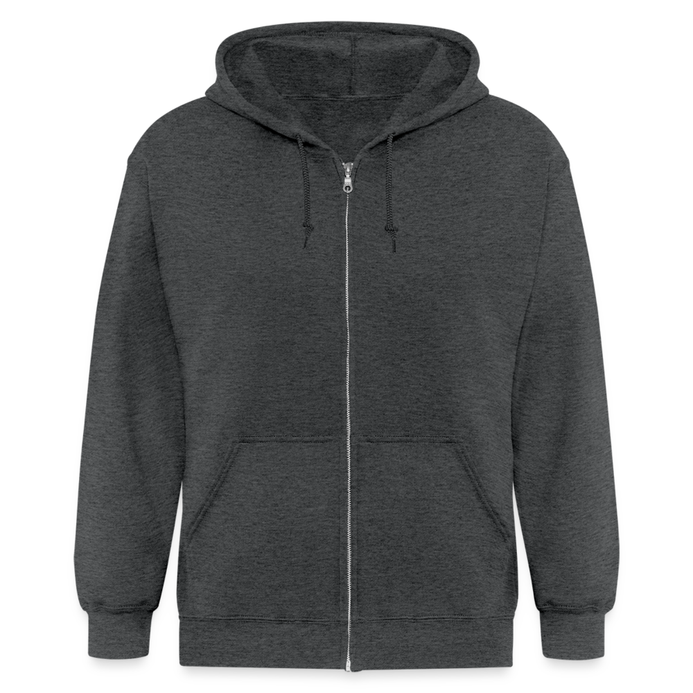 Akes Adult Zip Hoodie - deep heather