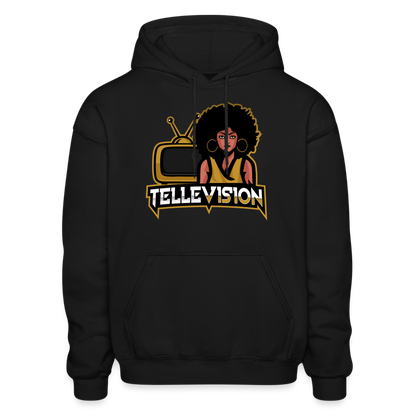 Telle Unisex Hoodie - black