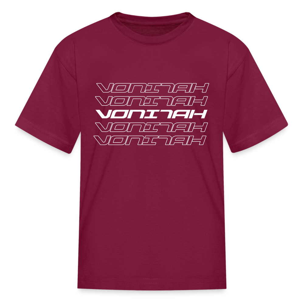 Vonitah Youth T-Shirt - burgundy