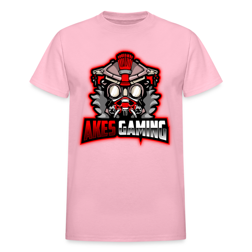 Adult Akes Gaming Logo T-Shirt - light pink