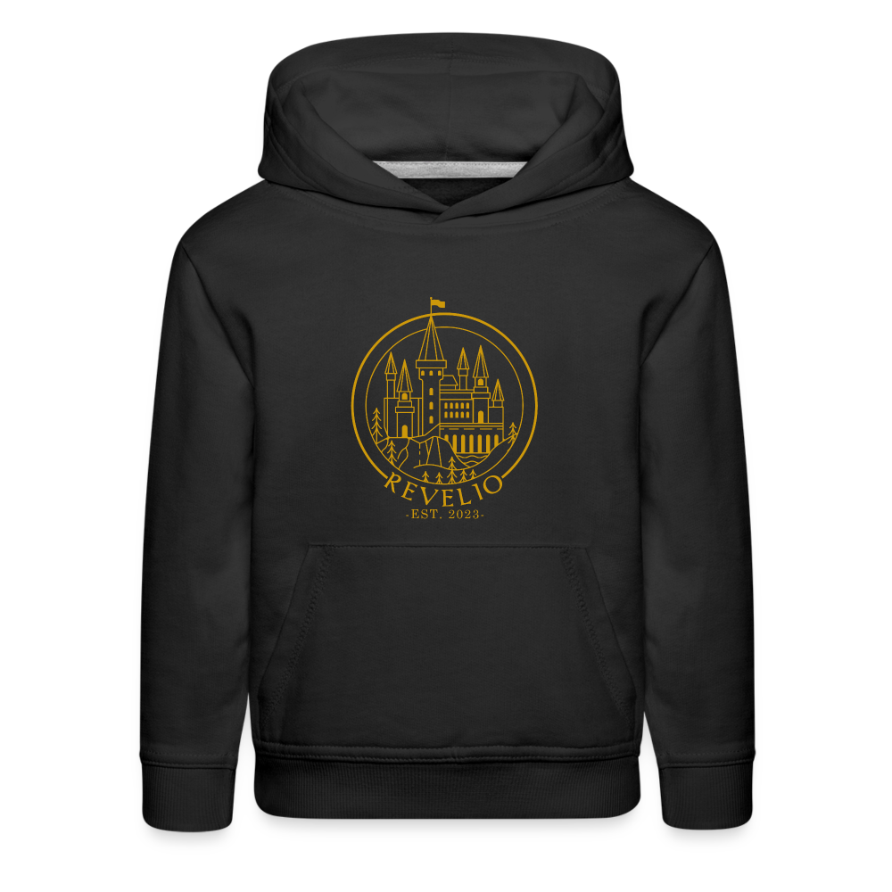 Youth GU Revelio Hoodie - Hufflepuff - black