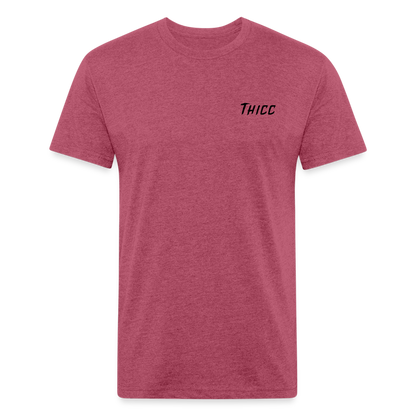 ItsLynxie Unisex Fitted T-Shirt - heather burgundy