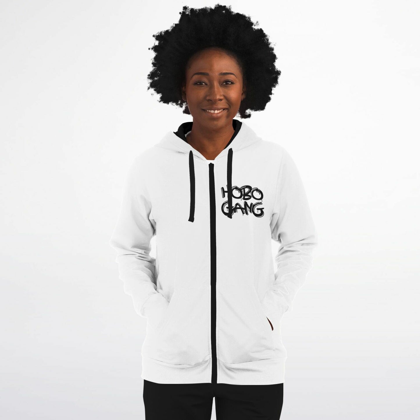 Adult Prestige 'Hobo Gang' Zipped Hoodie