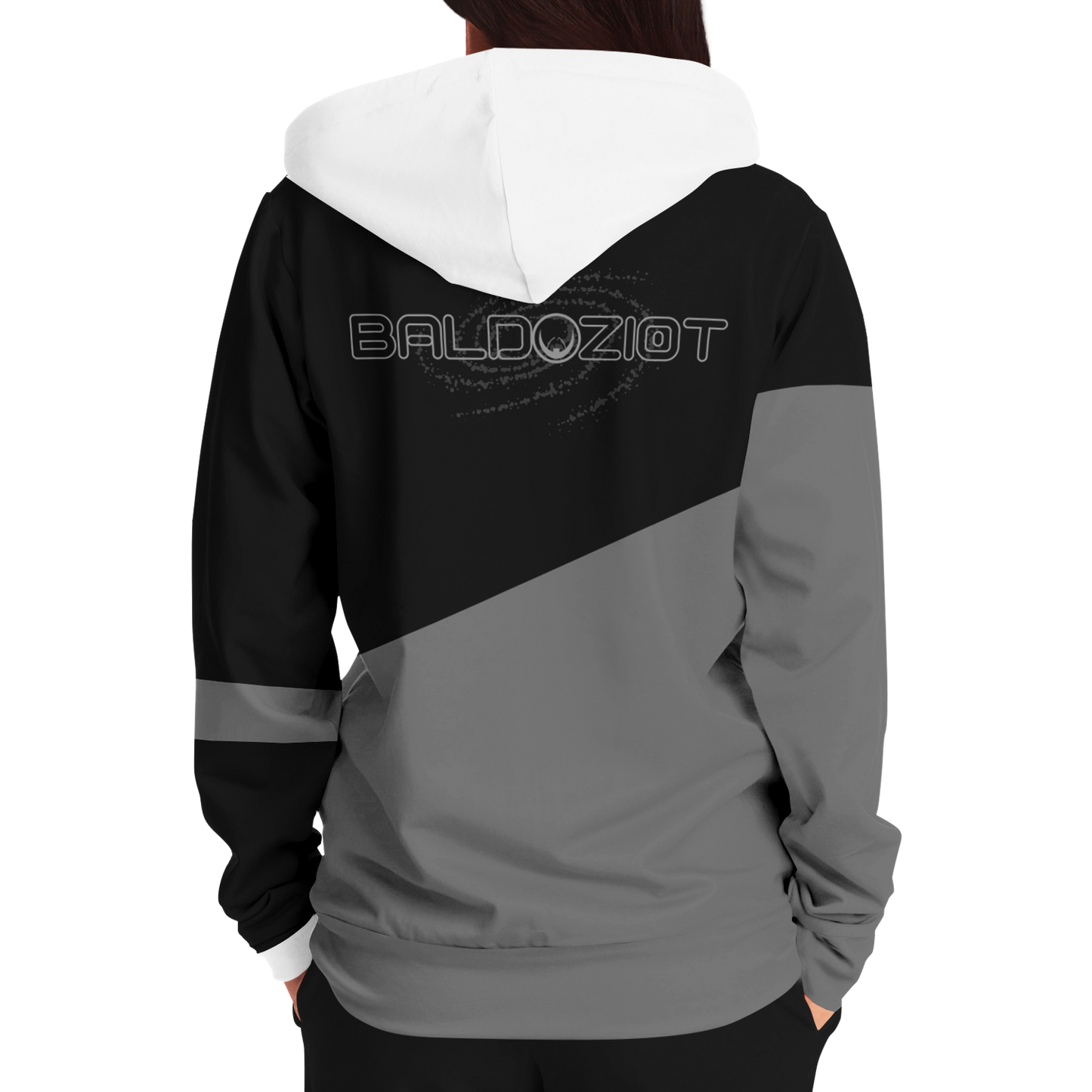 Adult Baldoziot 'Chrome' Zipped Fashion Hoodie