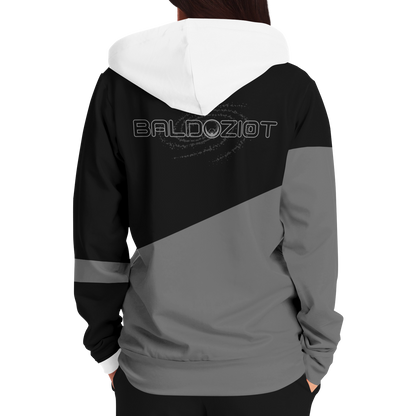 Adult Baldoziot 'Chrome' Zipped Fashion Hoodie