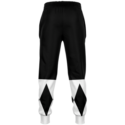 Youth MMPR Black Ranger Joggers