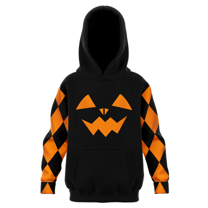 Youth Jack O' Lantern Hoodie - Black