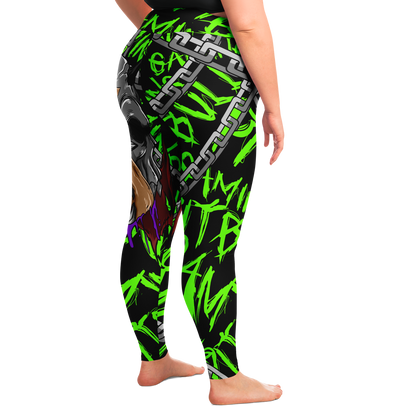 Women's Pitbull Gaming Plus Size Leggings