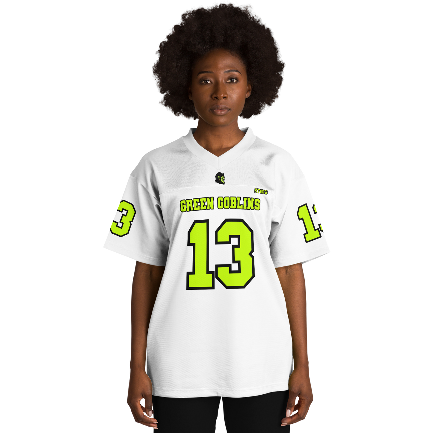 KTG13 TV Green Goblins Football Jersey