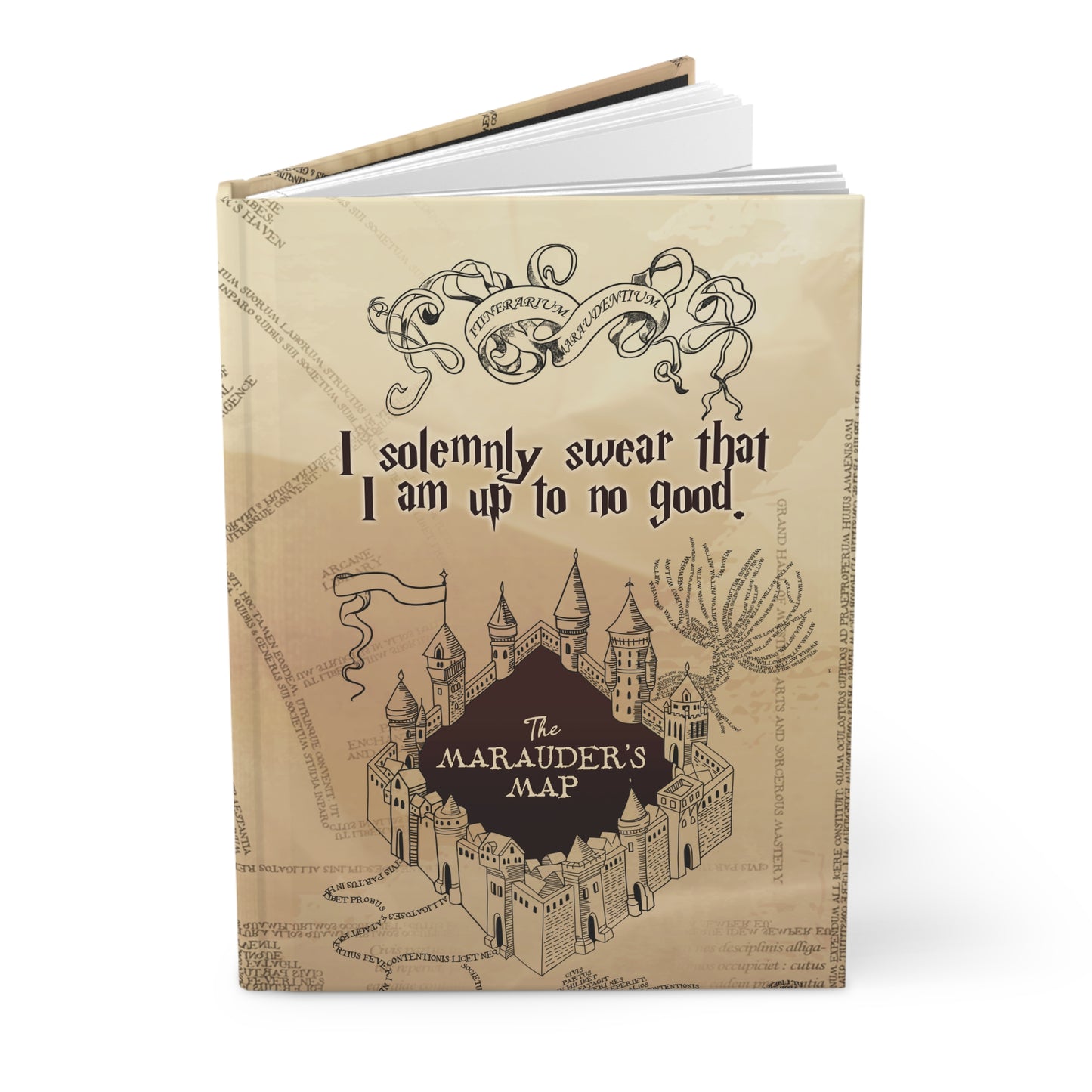 GU 'Marauder's Map' Hardcover Notebook