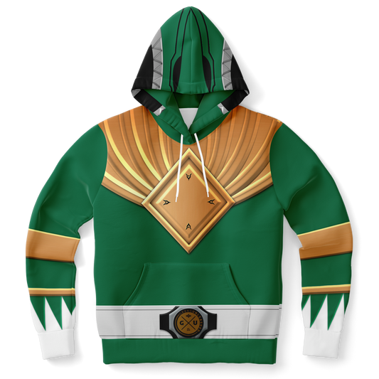 Adult MMPR Green Ranger Hoodie