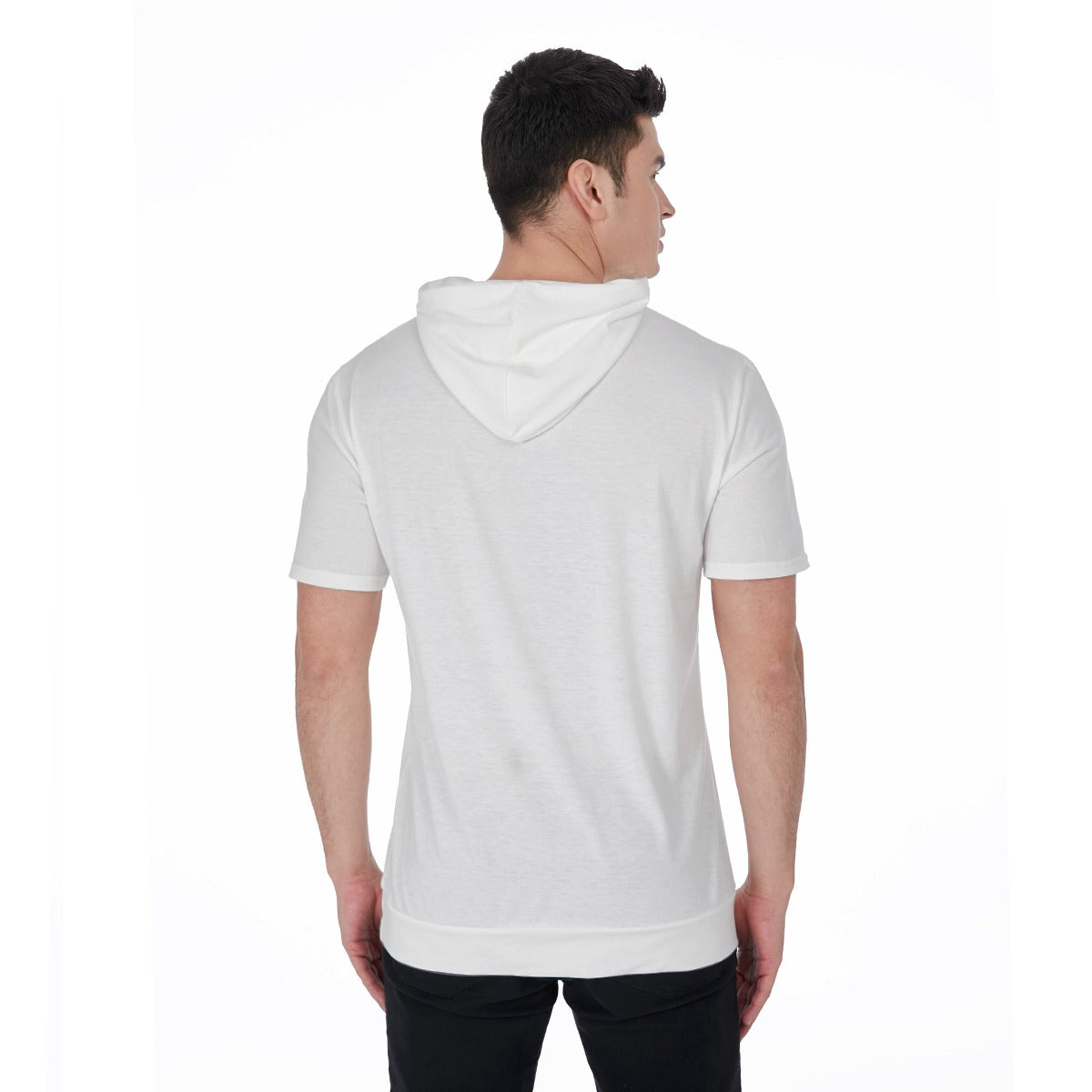 Men's KTG13 TV 'Remembrance' Short Sleeve Hoodie - White