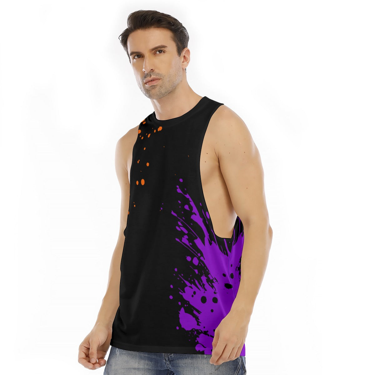 Men's Manjara 'Graffiti' Muscle Tank Top