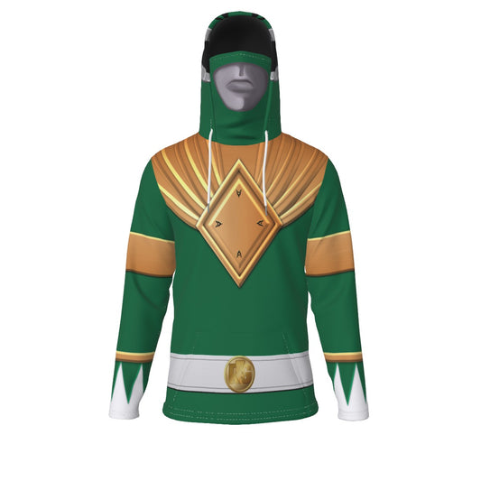 Men's REDGING3R 'Green Ranger' Hoodie With Mask