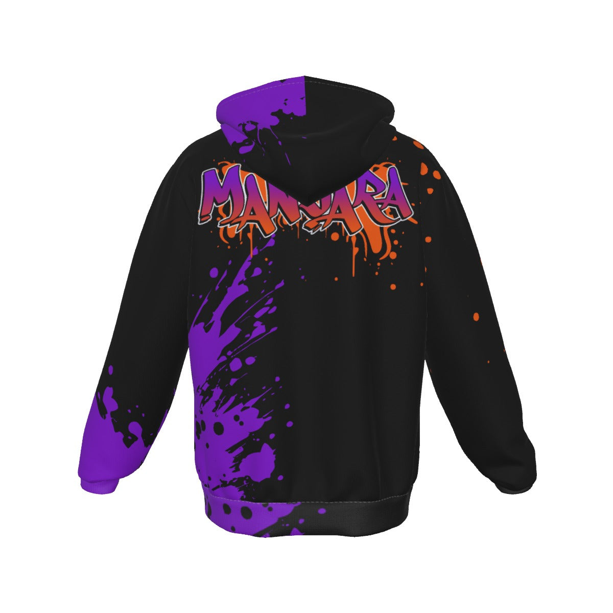 Adult Manjara 'Graffiti' Zipped Pocket Hoodie