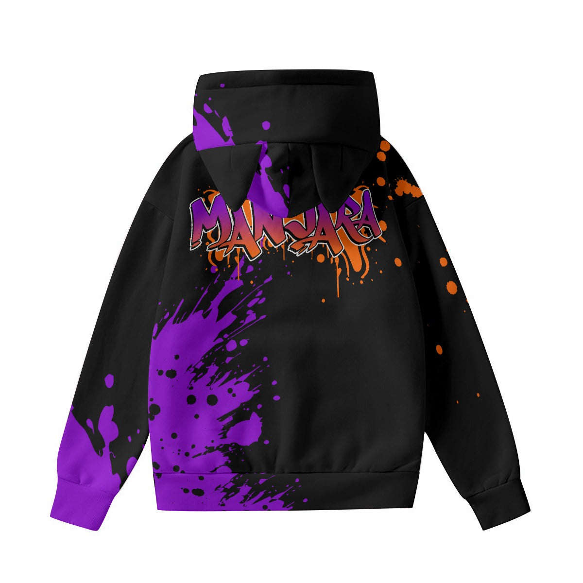 Women's Manjara 'Graffiti' Hoodie With Ears