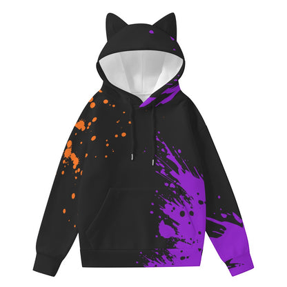 Women's Manjara 'Graffiti' Hoodie With Ears