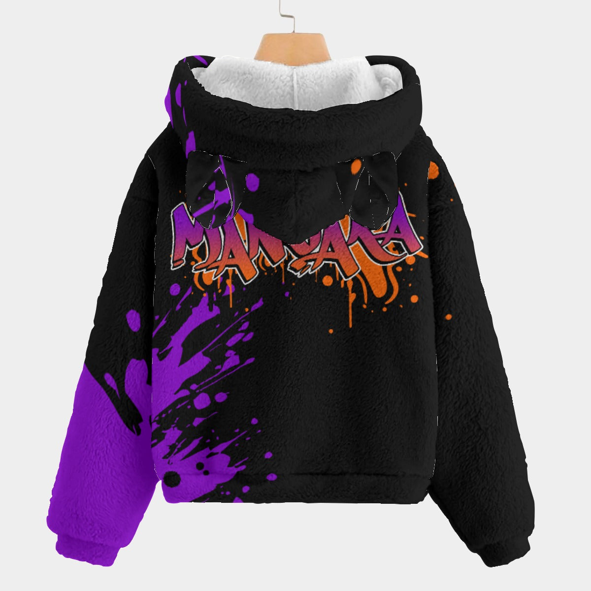 Youth Manjara 'Graffiti' Fleece Sweatshirt With Ear