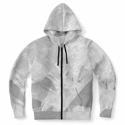 Adult All Over Print Zipped Fashion Hoodie