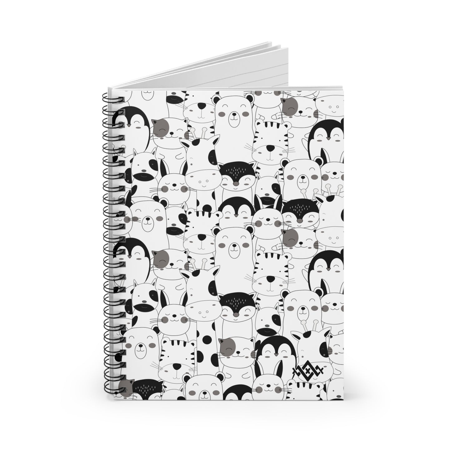 GU 'Animania' Spiral Notebook