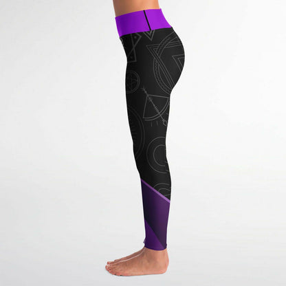 Women's Dark Royal Nation 'Dark Side' Yoga Pants