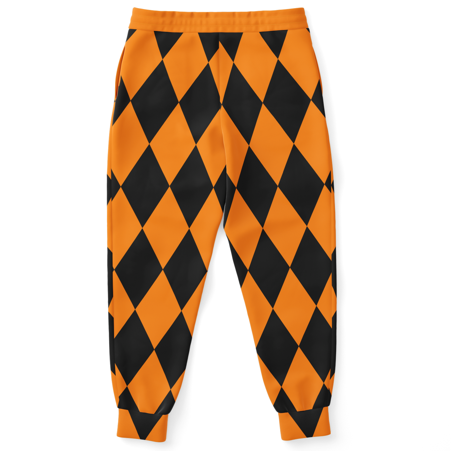 Adult Jack O Lantern Joggers - Orange