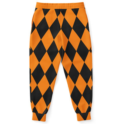 Adult Jack O Lantern Joggers - Orange