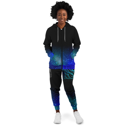 Adult Domin8r Gaming Fashion Zipped Hoodie & Jogger Set