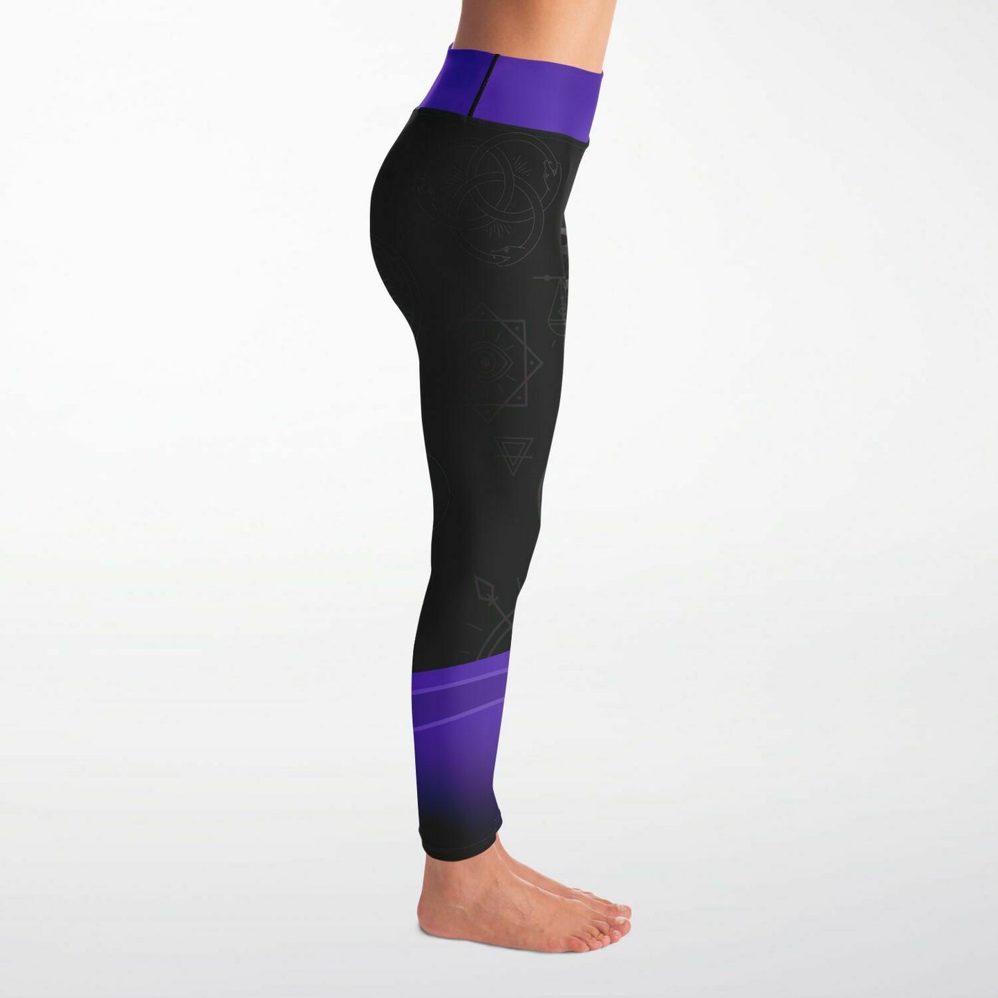 Women's Dark Royal Nation 'Phantom' Yoga Pants