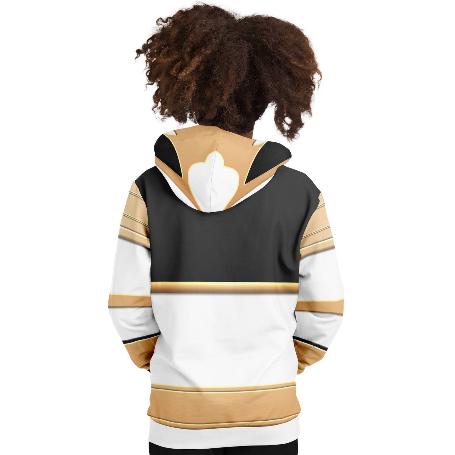 Youth MMPR 'White Ranger' Fashion Hoodie