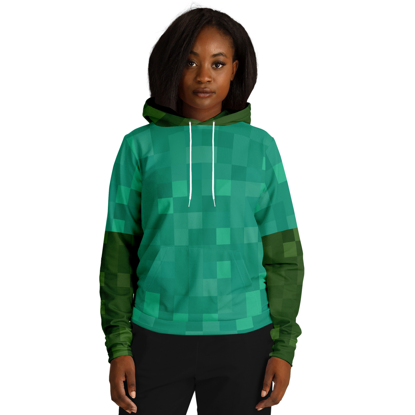 Adult Minecraft Zombie Hoodie