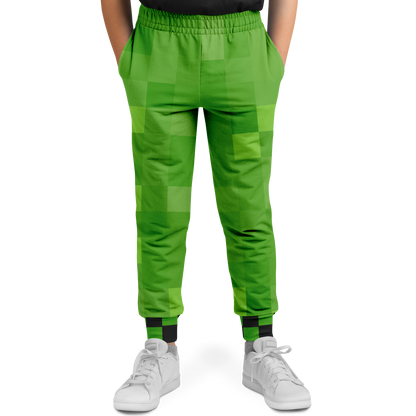 Youth Minecraft Creeper Joggers