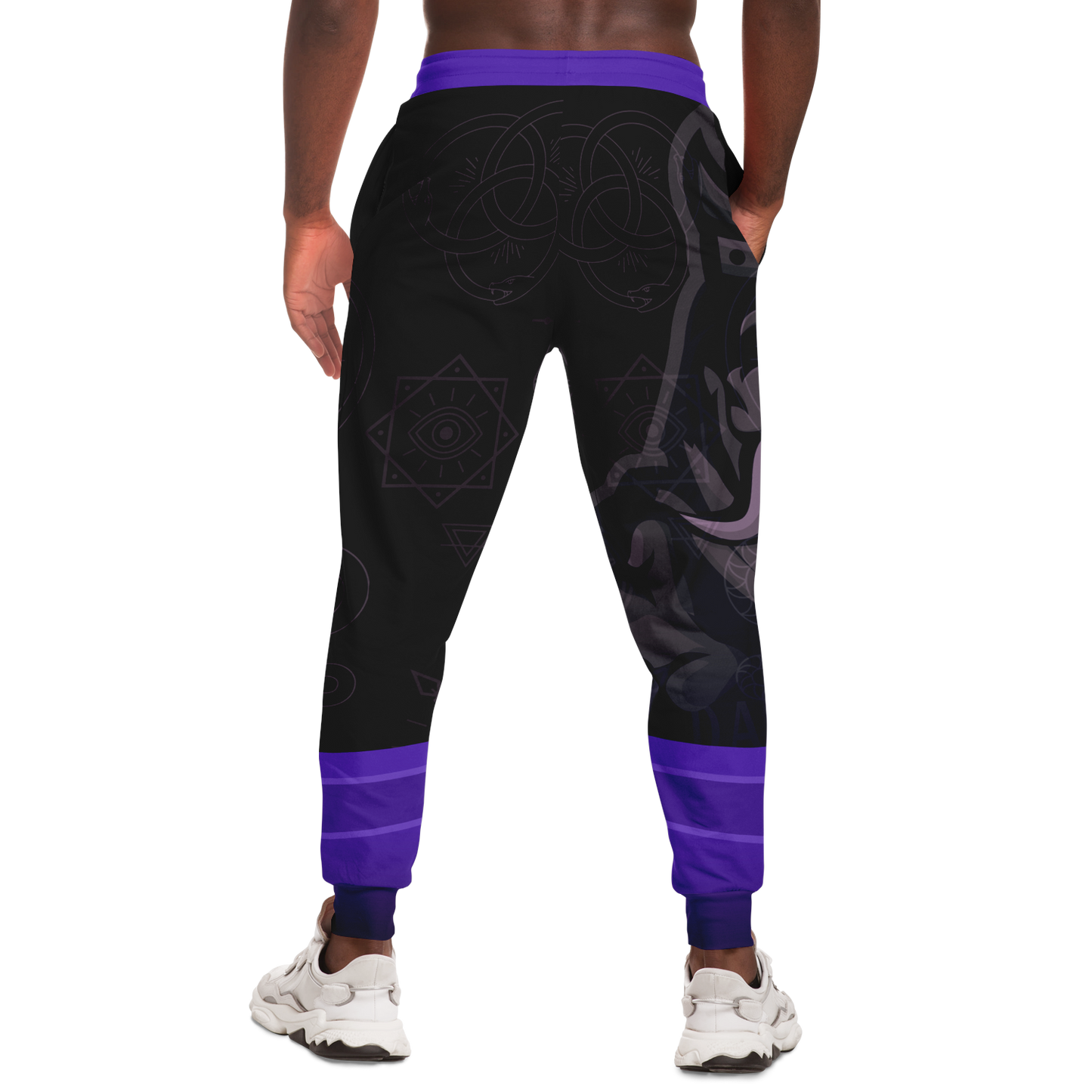 Adult Dark Royal Nation 'Phantom' Fashion Joggers