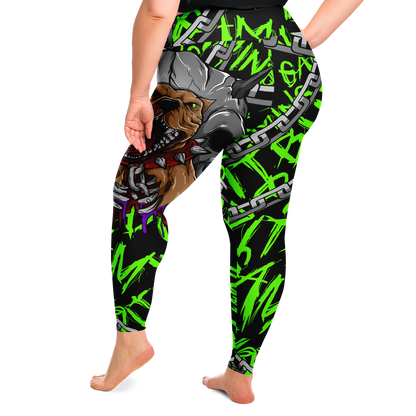 Women's Pitbull Gaming Plus Size Leggings