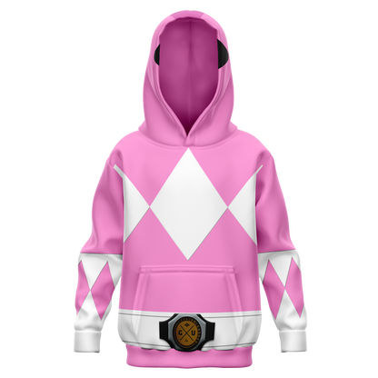 Youth MMPR Pink Ranger Hoodie