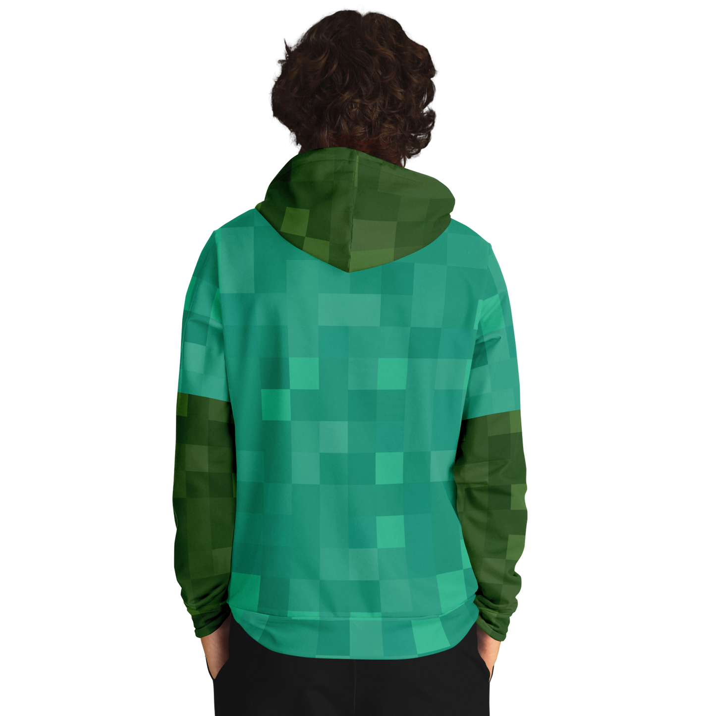 Adult Minecraft Zombie Hoodie