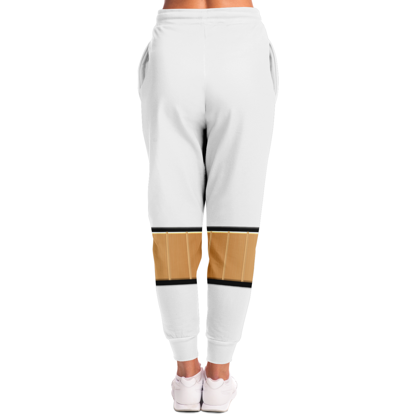 Adult MMPR 'White Ranger' Fashion Joggers