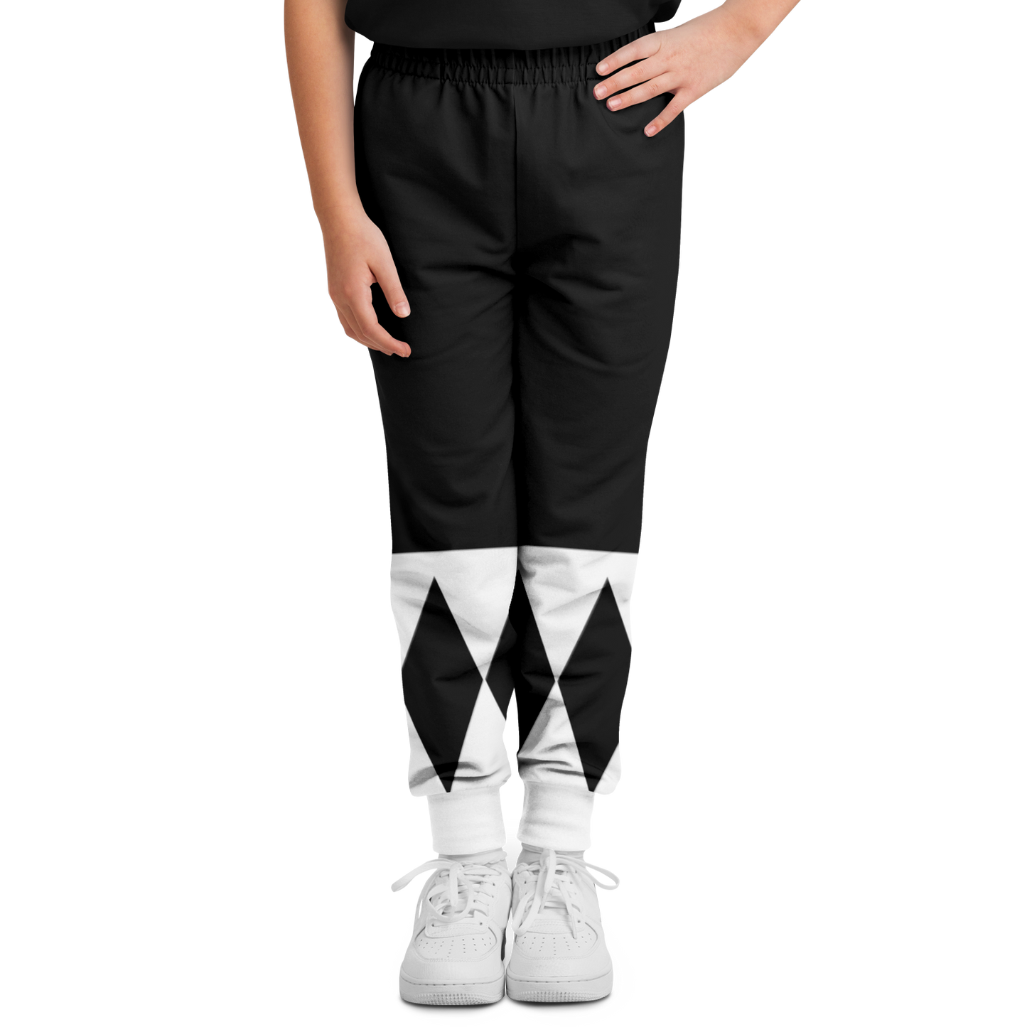 Youth MMPR Black Ranger Joggers