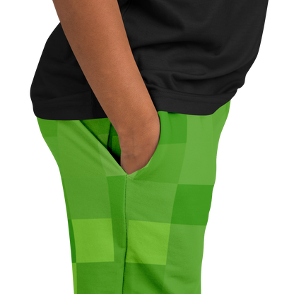 Youth Minecraft Creeper Joggers